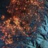 Large Wildfires Burn in Los Angeles