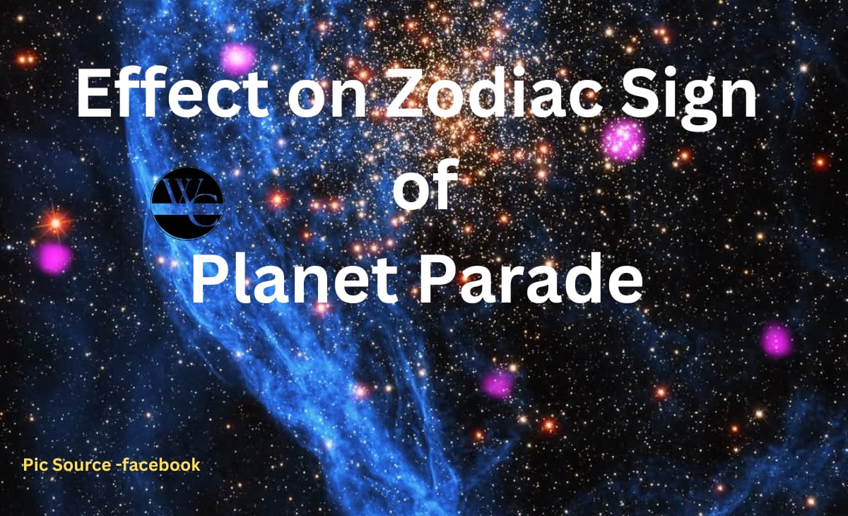 Planet Parade January 2025 Effect on Zodiac Signs