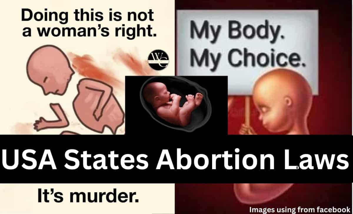 USA States Abortion Laws Latest Update