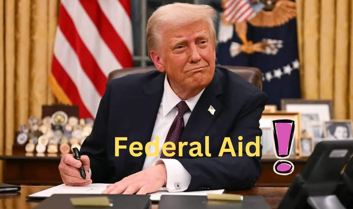 trump freezes federal aid